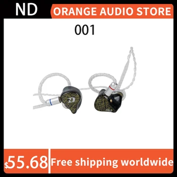 ND 001 Unit 10 Stage Monitor HIFI смола слушалки Спортни слушалки Жична сменяема слушалка 0.78 контакт щифт
