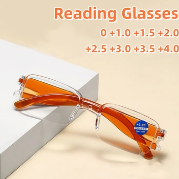 High Definition Анти-сини очила за четене Магнитни пресбиопия очила за възрастни хора Оптични очила за очила Унисекс очила