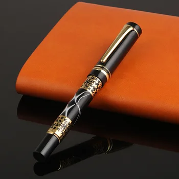 Луксозен висок клас бутик качество метал акрил гел писалка химикалка подарък писалка бизнес офис писане подпис подарък