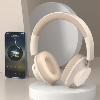 DR80 Безжични Bluetooth слушалки 5.3 Шумопотискащи слушалки Стерео звукови слушалки Спортни слушалки Сгъваеми геймърски слушалки