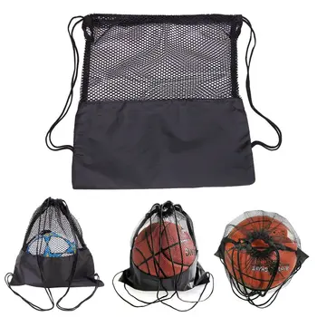 Черен баскетбол капак окото чанта топка извършване Оксфорд преносим топка за съхранение раница волейбол топка чанти за съхранение на открито