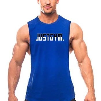 Muscle Guys Бодибилдинг потници Summer Mesh Quick Dry Fitness Мъжки Singlets Cut Off Gym Културизъм Спорт без ръкави риза