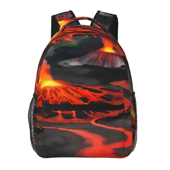 Дамска раница Kilauea Volcanos Модна чанта за мъже Училищна чанта Bookbag Mochila